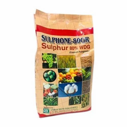 Ambachem Sulphone 80GR (Sulphur 80%WDG), For Agricultural, Packaging Size: 1kg