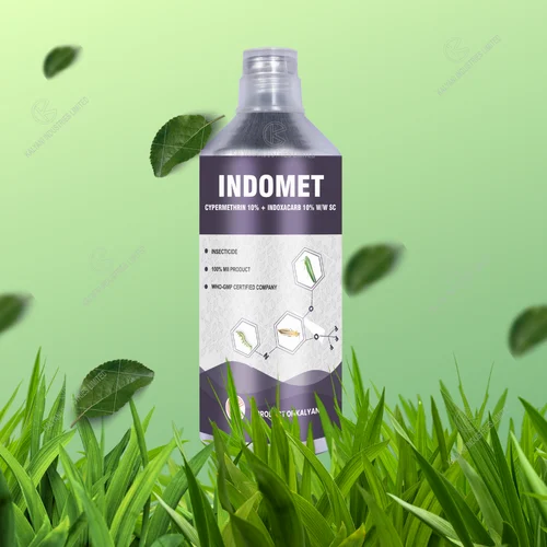 Cypermethrin 10%+Indoxacarb 10% W/W Sc, 1 L