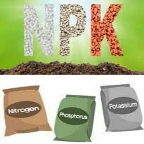 Powder White NPK 14.48.00 FERTILIZER, Bag, 25 kg