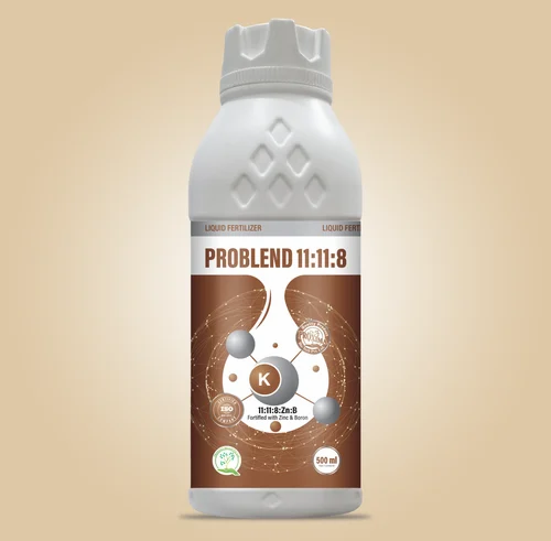 Liquid PROBLEND 11:11:8 (11:11:8:ZN:B FORTIFIED WITH ZINC & BORON), Bottle