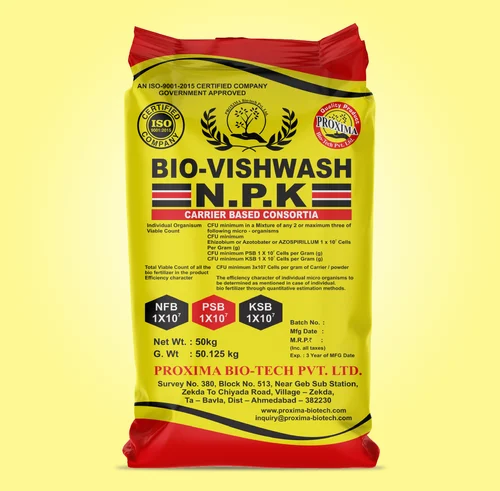 Granules Npk Fertilizer- Bio Vishwash, Bag, 50 kg