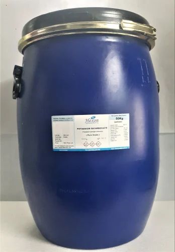 White Potassium Bicarbonate Powder, IP