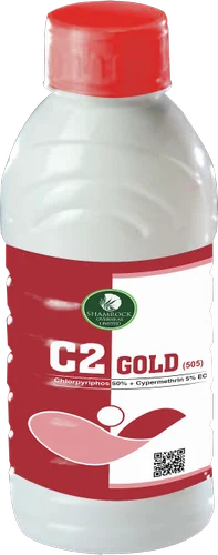 C2 GOLD (Chlorpyriphos 50 % + Cypermethrin 5 % EC), 1 litre, Liquid