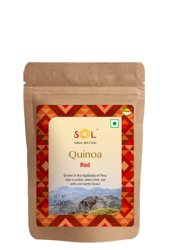 Sol Peruvian Red Quinoa, 500g