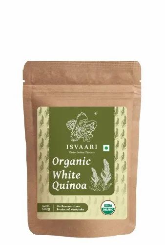 Indian Isvaari White Bold Quinoa, High in Protein