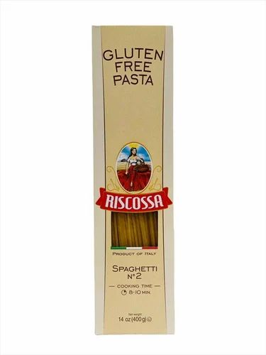 Yellow Riscossa Gluten Free Spaghetti Pasta, 340g, Packaging Type: Box