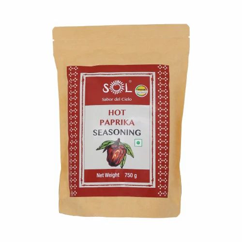 Spicy Sol Spanish Hot Paprika seasoning, Packaging Type: Packet, Packaging Size: 75g and 750g