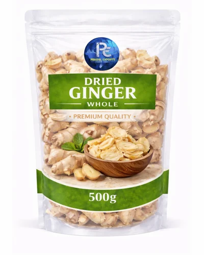 500g Whole Dry Ginger, Without Sulphur