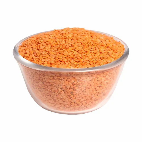 Red Masoor Pulses, Whole (Sabut), Medium