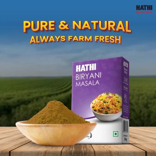 Biryani Masala Powder, Packaging Size: 100 g, Packaging Type: Box