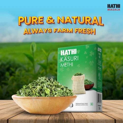 HATHI Kasuri Methi Leaves, Packaging Size: 500gm