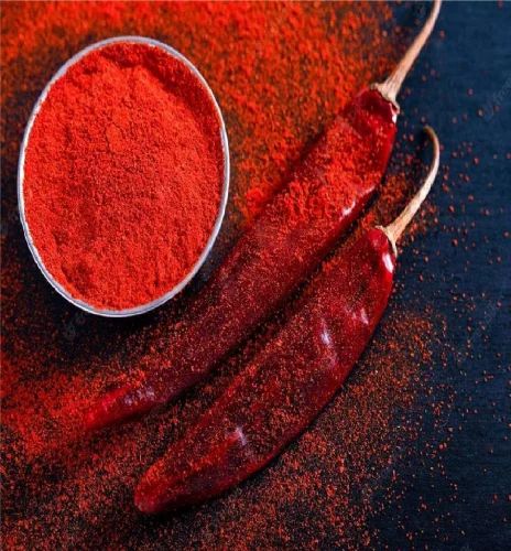 Dry Red Chilli Powder, 1 Kg, Packets