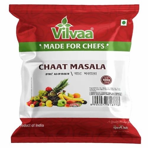 VILVAA CHAAT MASALA, Packaging Size: 500 g