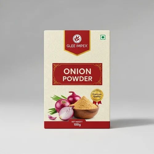 Premium Dehydrated Onion Powder 100% Natural & Pure (100 gm Pack), Grade: A Grade, White