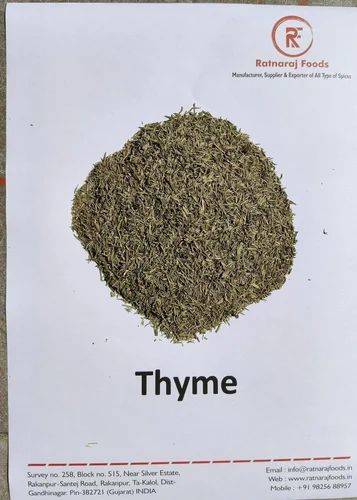 Conventional Thyme, Dried Leaves