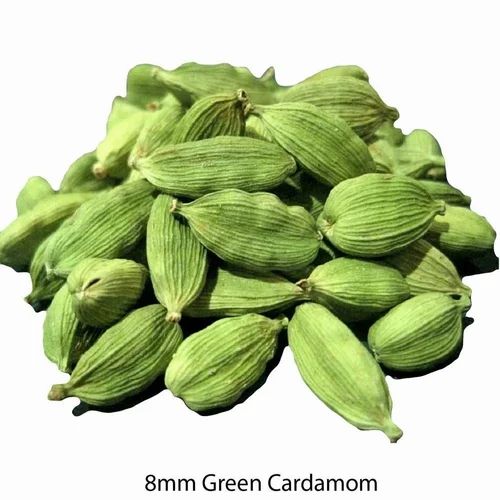 8mm Green Cardamom, Whole Pods