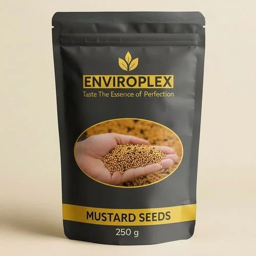 250g Enviroplex Mustard Seeds, Yellow, Bold