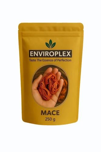 Orange-Red Organic 250g Enviroplex Mace Spice, Grade: Full Flower