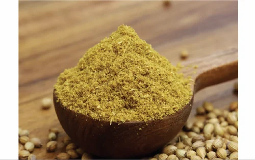 Dried Green Organic Coriander Seed Powder