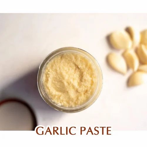 Fresh Organic Garlic Paste