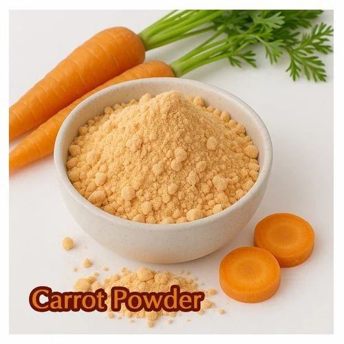 A Grade Premium carrot powder, 1 kg, Spray Dried