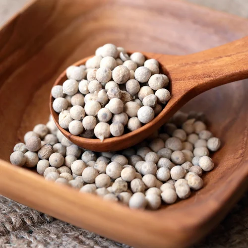 Whole White Pepper, 25Kg, Dry