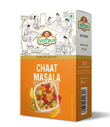 Vatika Cumin.Coriander,Black Paper Chaat Masala Powder, Packaging Type: Box, Packaging Size: 50gm To 20kg