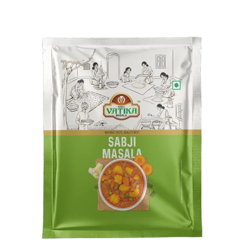 Vatika Natural Brown Sabji Masala Powder, 10,20g, Packaging: Packet