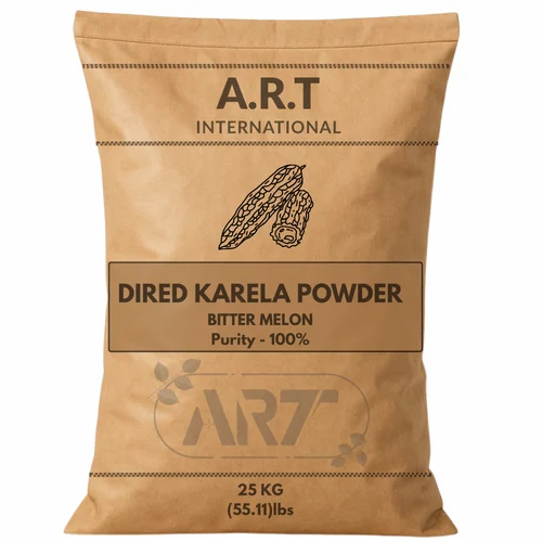 Organic Karela Powder, Packaging Size: 25 Kg