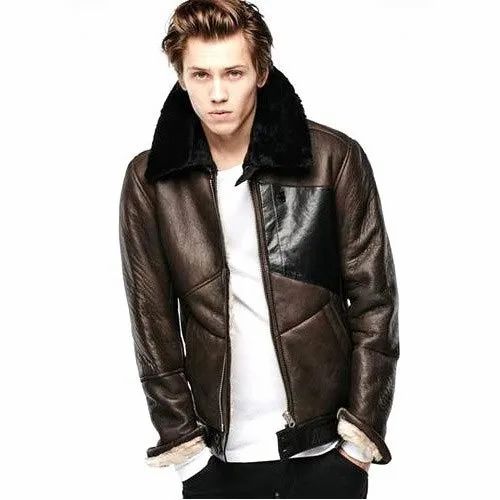 Full Sleeve Casual Wear Mens Faux Leather Jacket, Size: S-XXL