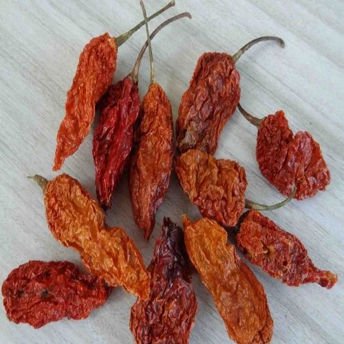 Bhut Jolokia Ghost Pepper, Dried Whole