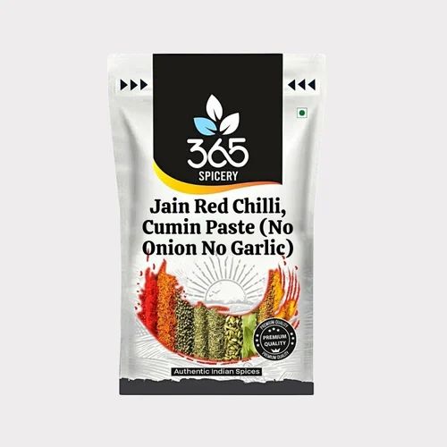 Jain Red Chilli, Cumin Paste - No Onion No Garlic