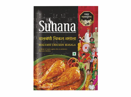 Suhana Malvani Chicken Masala Pouch, 25 g