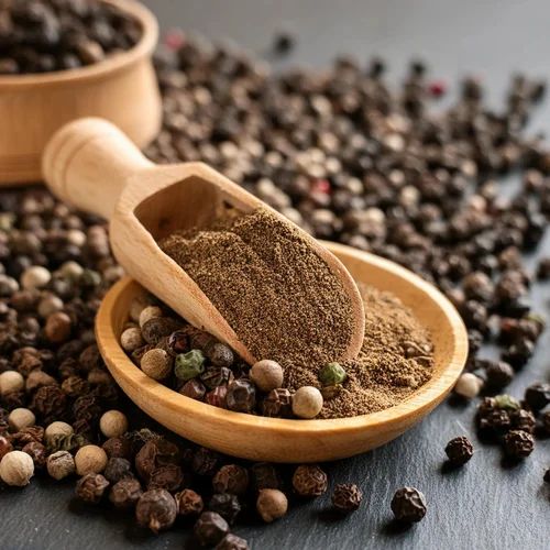 Tellicherry -India Black Pepper Powder, Packet, Packaging Size: 500 gm