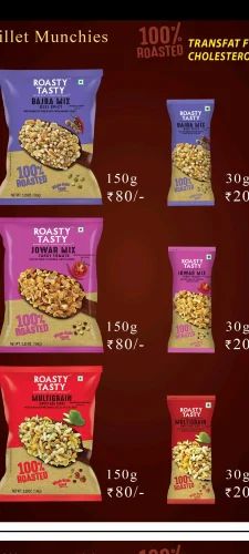 Roasty Tasty Bajra Millet Mix150gm, Packaging Size: 200 g