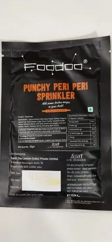 Foodoo Peri Peri Sprinkler, Packaging Type: Zip Pouch, Packaging Size: 500gm