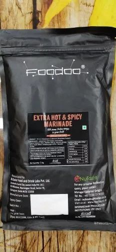 Foodoo Extra Hot&Spicy Marinade, For Food Processing, Packaging Size: 1kg Pouch