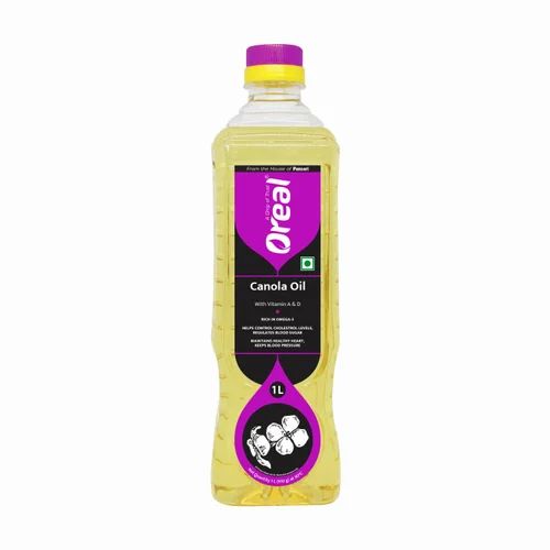 Oreal Canola Oil- 1 Litre, Lowers Cholesterol, High In Protein