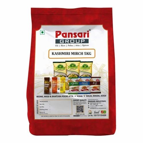 Red Pansari Mirchi Powder, 5 Kg