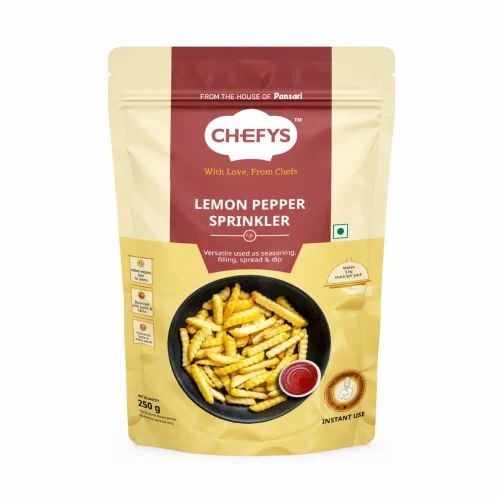 Chefys Lemon Pepper Sprinkler- 250 Gm