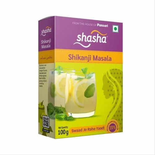 Shasha Shikanji Masala- 100 Gm, Box