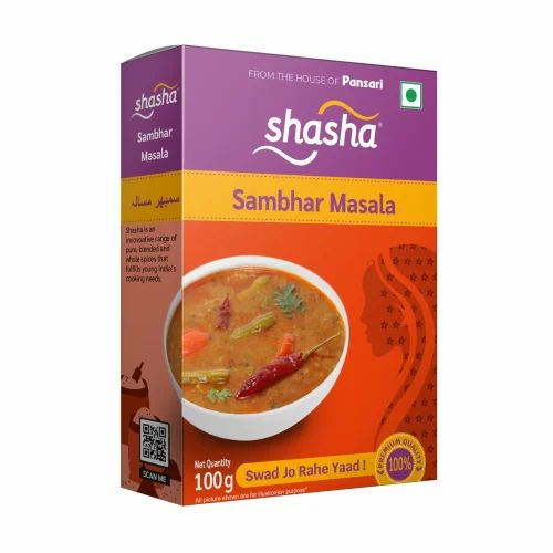 Shasha Sambhar Masala- 100 Gm