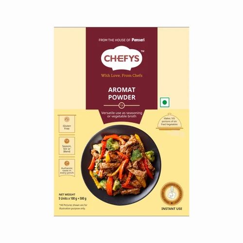 Chefys Aromat Powder- 100g x 5 Units, Salt