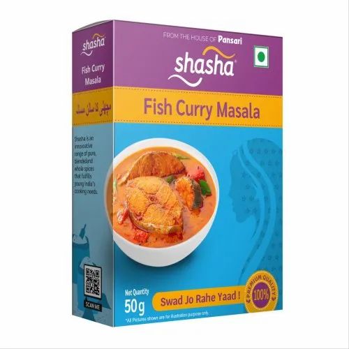 50g Shasha Fish Curry Masala