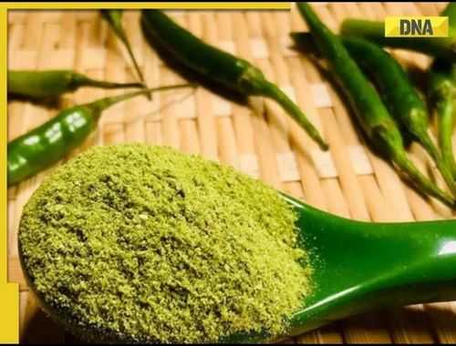 Dehydrated Green Chilli Powder