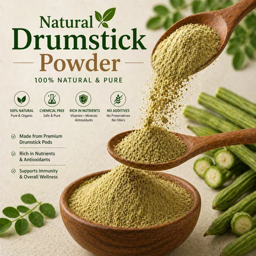 Natural Drumstick Powder, 25 kg