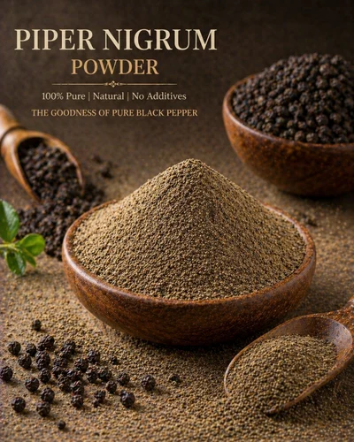 Piper Nigrum Powder Malabar 6-8% Piperine (25 kg)