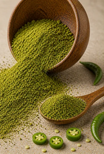 Spray Dried Green Chili Powder, Packaging Size: 10 Kg