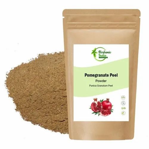 Herbanic India Brown Pomegranate Peel Powder / Punica Granutum, Pouch