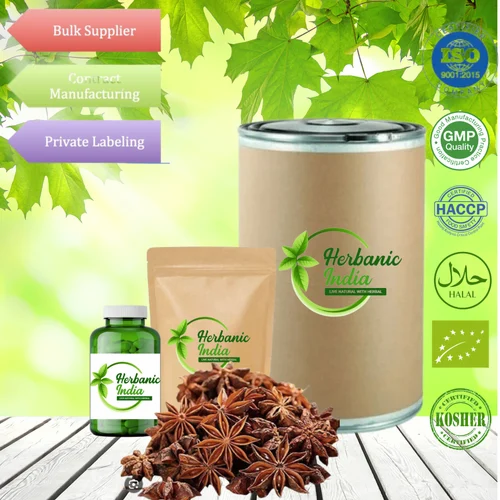 100% Natural Star Anise Extract Powder, Packaging Type: Jar